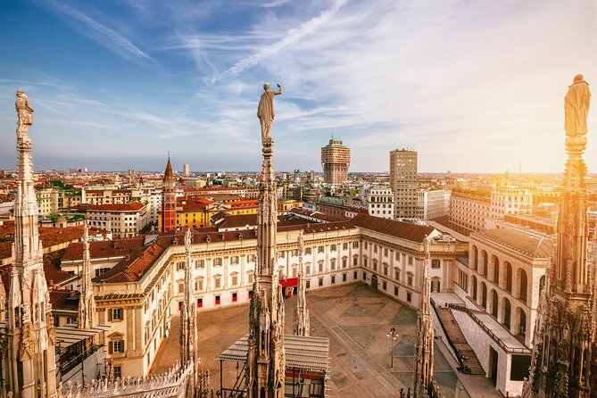 Milan Small Group: Duomo & Rooftop, Sforza Castle, Gelato Tasting - Castello Sforzesco: finishing with views and a big-city pause