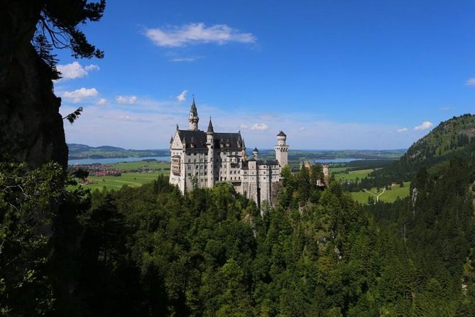 Neuschwanstein & Linderhof Castle Luxury Private Tour from Munich - Linderhof Palace gardens and Oberammergau’s Passionstheater area