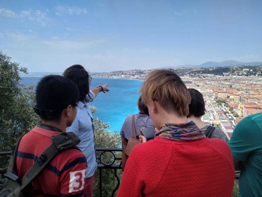 Nice Old Town and Castle Hill: Guided Cultural Walking Tour - Cours Saleya market walk and the flower-market break