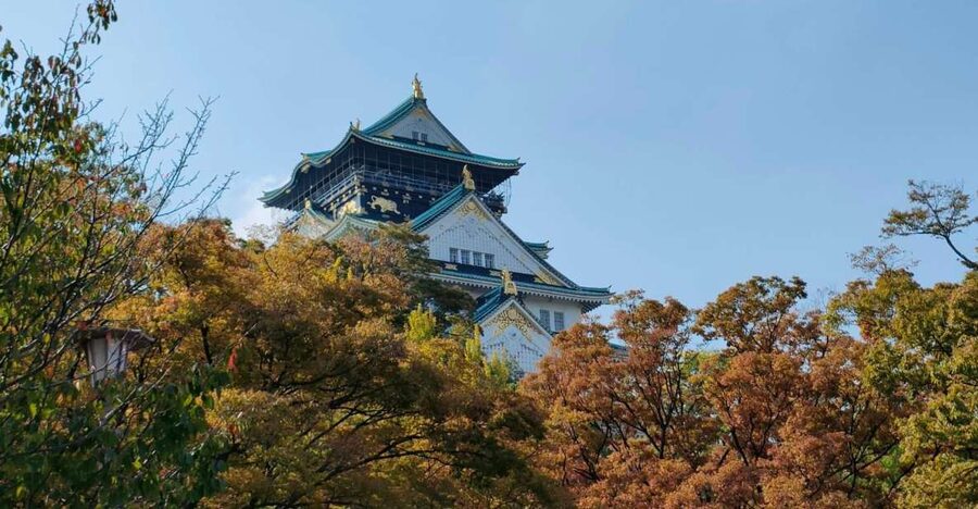 Osaka: Guided Walking Tour to Castle, Shinsekai, & Dotonbori - Osaka Castle Grounds: History You Can Actually Walk Through