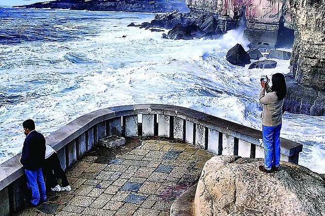 Palace Penna entrance included, Sintra, Cascais, Cabo Roca, private - Cascais With Real Stops: Praia do Guincho, Boca do Inferno, and Town Time