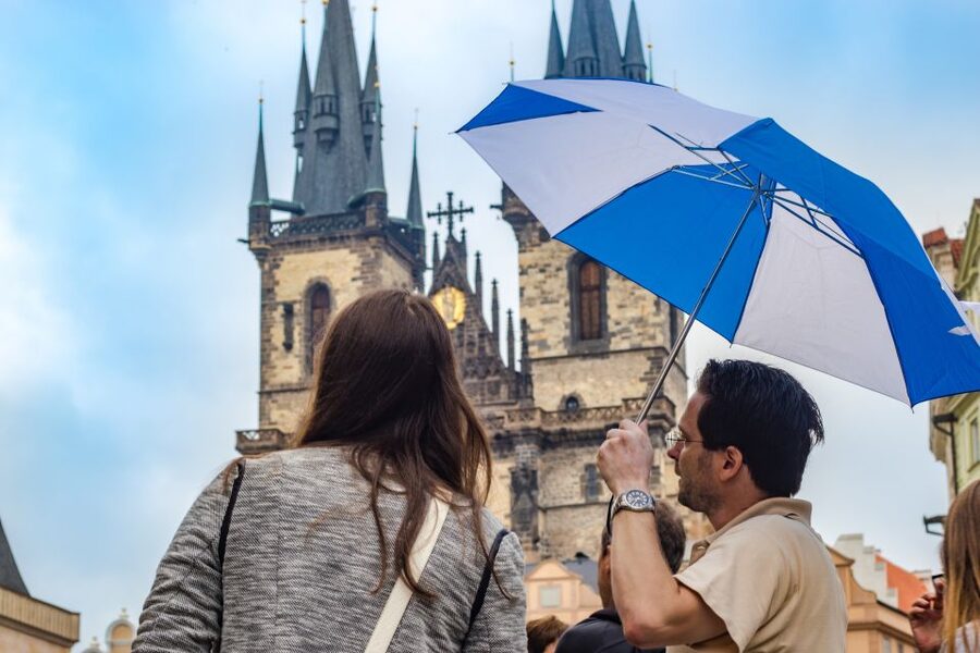 Prague: 3-Hour Walking Tour of Old Town & Prague Castle - Charles Bridge statues and the myths that cling to stone