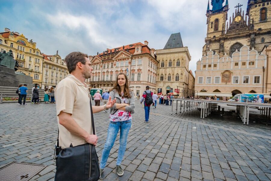 Prague: 3-Hour Walking Tour of Old Town & Prague Castle - Prague Castle complex from the outside: big views, no ticket pressure