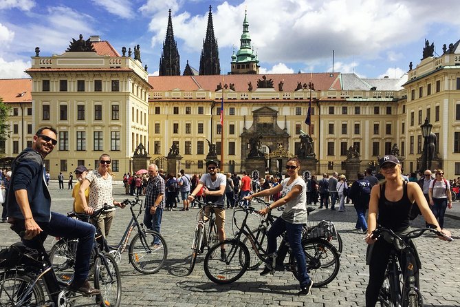 Prague Bike Tour - Stunning Viewpoints, Castle, City & Park - Letná Park and the Prague Metronome: the best photo math in town