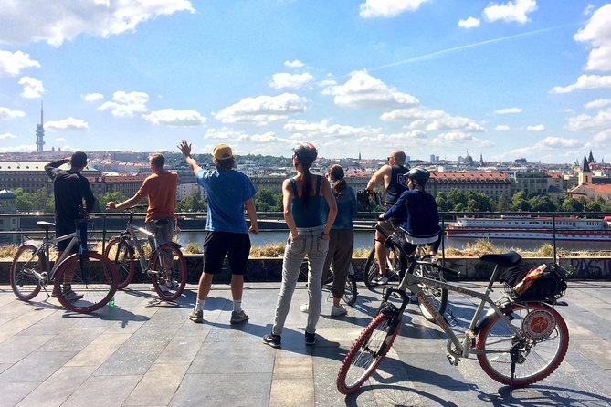 Prague Bike Tour - Stunning Viewpoints, Castle, City & Park - Petrin Park after the castle: another viewpoint, another angle