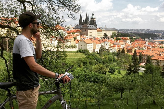 Prague Bike Tour - Stunning Viewpoints, Castle, City & Park - National Theater and Wenceslas Square: finishing with city power