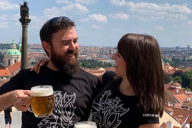 Prague Castle and Pubs Tour with Drinks Included - Schwarzenbersky Palac View Stop Without the Museum Detour