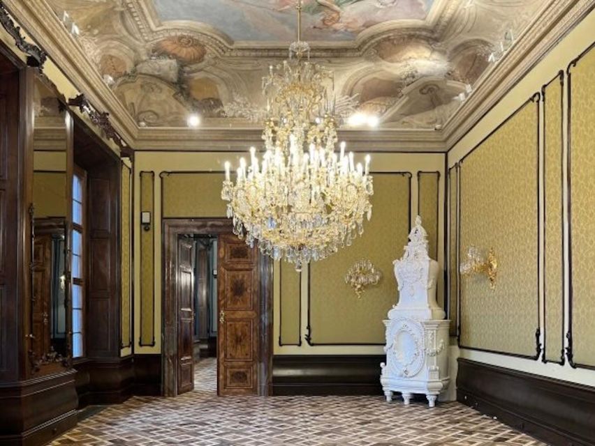 Prague: Clam-Gallas Palace Entry Ticket with Audio Guide - Winter Garden Rooms and the Courtyard Finish