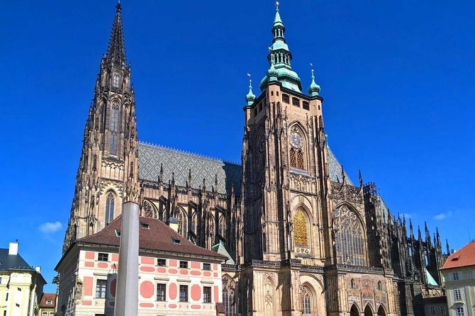 Prague Private Custom Full-Day Tour: Prague Castle and Old Town - Lesser Town streets, a monastery viewpoint, and the Charles Bridge transition