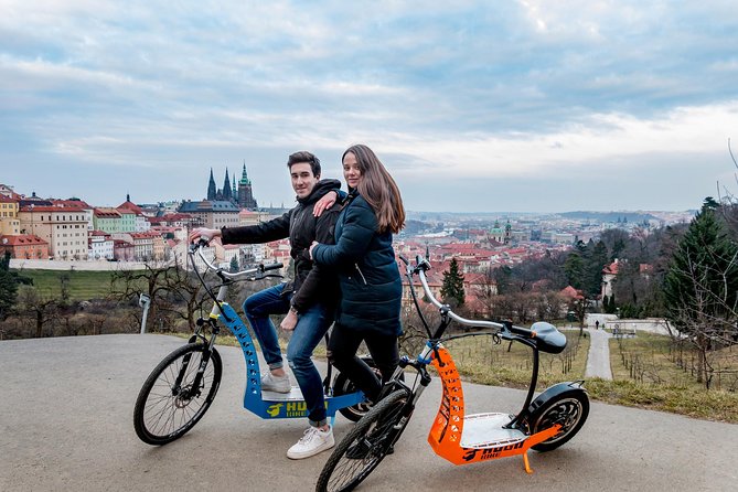 Prague Trike & e-Scooter Tour: Castle Viewpoints & Charles Bridge - Letná Hill and Strahov: Big View Time on a Short Schedule