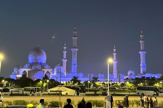 Private Abu Dhabi City Tour with Grand Mosque and Palace Visit - Panoramic Abu Dhabi Photo Stops: Corniche, Dates Market, Louvre Abu Dhabi