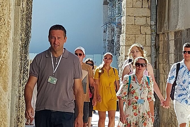 Private Split: Visit Diocletian Palace & Taste Food at the Market - Your Dalmatian snack: pršut, sheep’s cheese, octopus salad, and wine