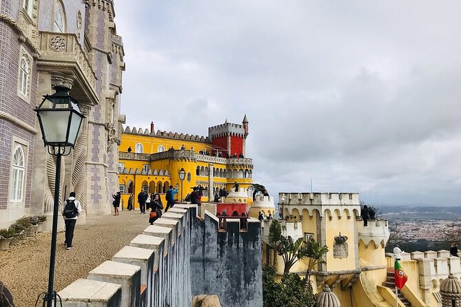 Private Tour Sintra, Pena Palace and Cascais from Lisbon - Pena Palace and Castelo dos Mouros: fairy-tale views with real uphill effort