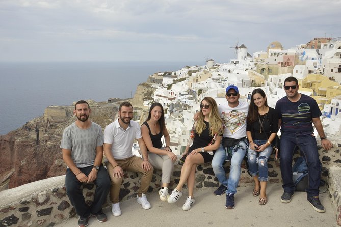 Santorini Highlights and Venetian Castles Small-Group Day Tour - Artemis Karamolegos Winery: tasting in an old canava