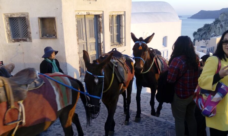 Santorini: Small-Group Highlights Tour of Venetian Castles - Akrotiri photo stop and Perivolos black sand beach time