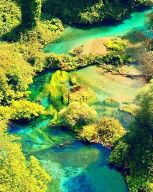 Saranda: Butrint, Ksamil, Blue Eye and Lekuresi Castle Tour - Butrint National Park: walking from theater to baptistery
