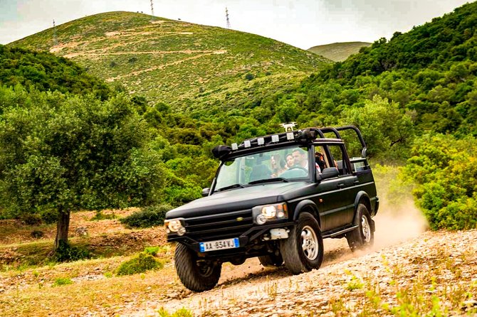 Saranda Jeep Safari 4x4 a Castle, Secret Beach and Blue Eye - Lekursi Castle: Ottoman views over Saranda and Corfu