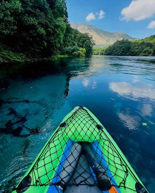 Sarande: Blue Eye Kayak and walking tour & Lekursi Castle - Free time at the lake: paddle your way, not someone else’s schedule