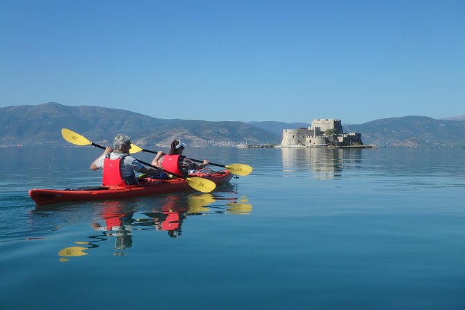 Sea Kayak Nafplio - Medieval Castles Tour - Why Kayak Past Bourtzi and the Castle Coast of Nafplio
