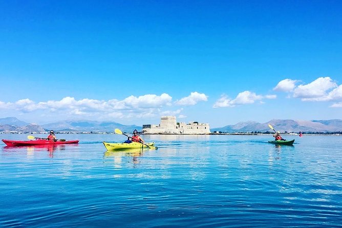 Sea Kayak Nafplio - Medieval Castles Tour - Snorkel Breaks, Homemade Snacks, and the Camera Moments