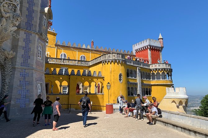 Sintra Cascais Private Tour with Pena Palace and Mouros Castle - Cascais Center and Boca do Inferno: Cliffside Views Without the Fuss
