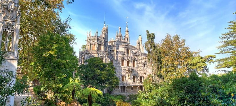 Sintra Dream Tour–Pena Palace,Sintra, Cabo da Roca & Cascais - Quinta da Regaleira: tunnels, grottoes, and the 27-meter Initiation Well
