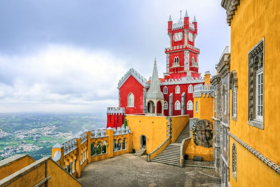 Sintra: Pena Palace and Park Entrance Ticket - The walkable castle exterior: battlements, watchtowers, and best photo moments