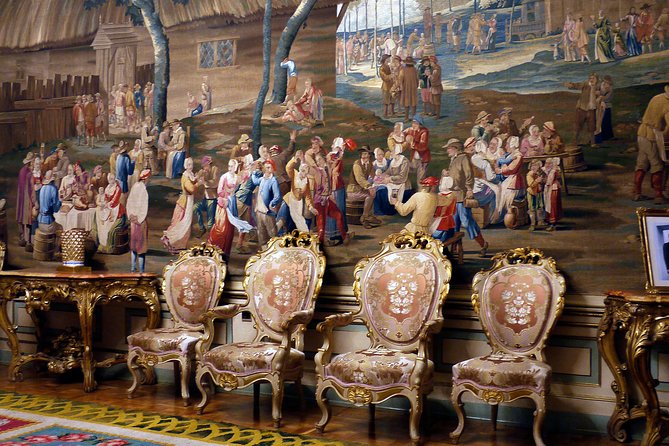 Skip the Line Royal Palace Madrid Tour Semi-Private 8ppl max - Throne Room + Tiepolo Ceiling: Big Power, Painted in One Glance