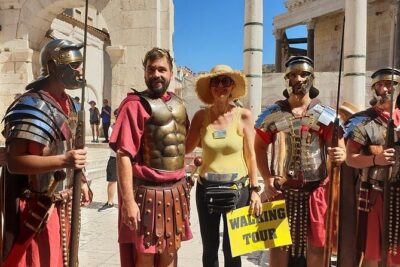 Split & Diocletian Palace Historical Walking Tour - Riva Harbor and the palace’s south wall