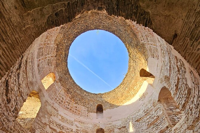 SPLIT-History Tour of Diocletian's Palace & Old Town with Daniela - Stop 5: Temple of Jupiter (Baptistry of Saint John)—the optional “pay if you care” moment