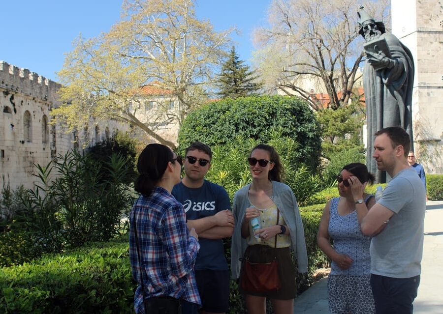 Split Old Town and Diocletian's Palace Tour - Gregory of Nin and the People’s Square corner of Split