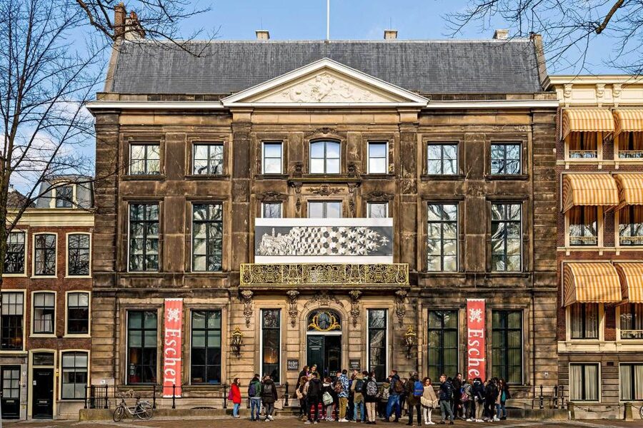 The Hague: Escher in The Palace Museum Ticket - Location and arrival: Lange Voorhout 74 and trams 9 or 17