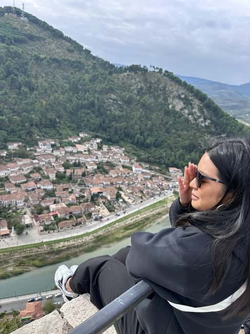 Tirana/Durres: Berat Castle & OldCity (By Day/Sunset Tour) - The old roads down to town: Mangalem and Gorica views