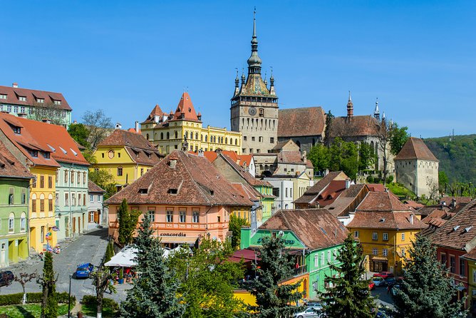 Transylvania Castles 4-day tour from Bucharest - Rasnov Citadel and Brasov at night: quick views, real atmosphere
