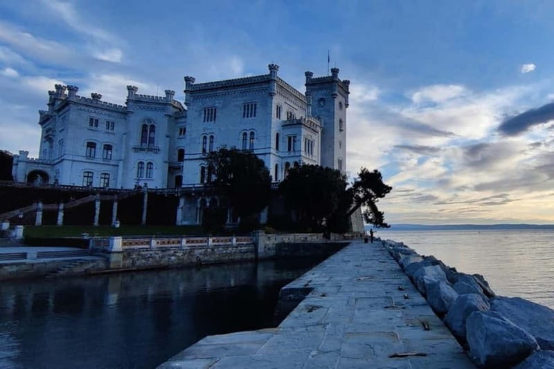 Trieste: Miramare Castle & Museum Entry Ticket & Audio App - Getting into the castle: voucher exchange and your first steps inside