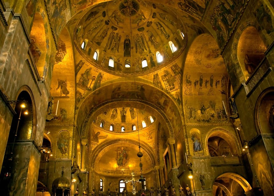 Venice: Basilica and Doge's Palace Priority Ticket and Tour - Start with St. Mark’s Basilica: ground floor access and golden mosaics