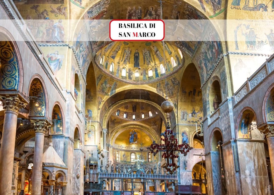 Venice: Basilica and Doge's Palace Priority Ticket and Tour - Inside the Basilica: how the audioguide keeps the pace
