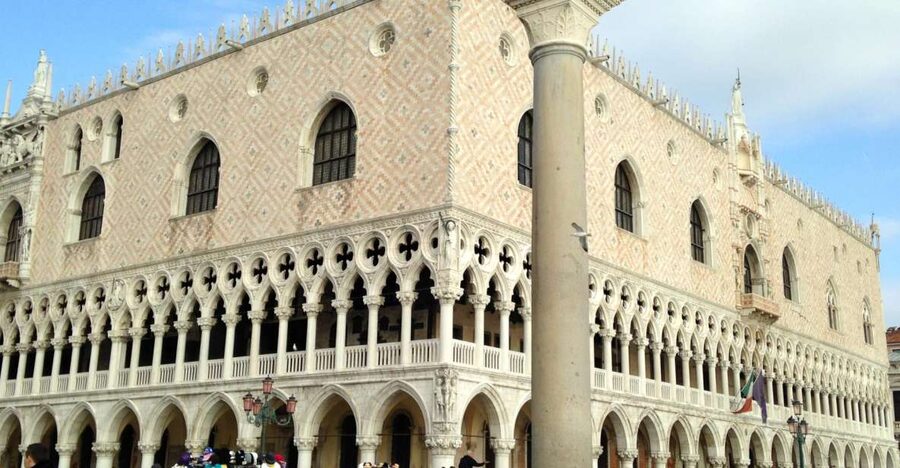 Venice: Doge's Palace and St. Mark's Private Walking Tour - St. Mark’s Basilica on the terrace: mosaics, marble, and a practical reality