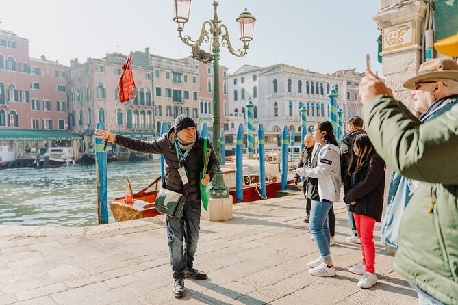 Venice In a Day: St Mark's, Doges Palace Gondola Ride & City Tour - Gondola Ride on the Canal Grande: The Classic Break From Walking