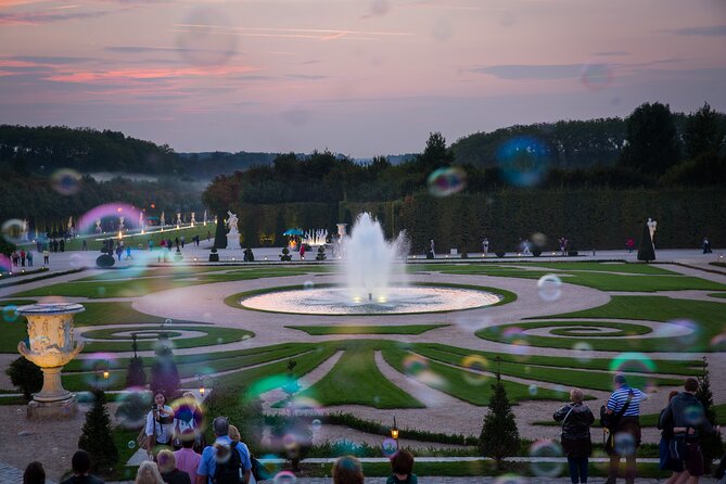 Versailles: Full Day Tour & Shuttle from Paris - Gardens and shows April to October: when the fountains steal the day