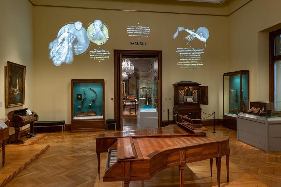 Vienna: New Hofburg Palace Audio-Guided Tour & Entry Ticket - Historic musical instruments: a Mozart fortepiano and the Haydn wax bust