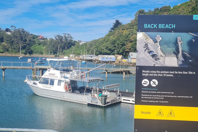 Water Taxi and Shuttle to Larnach Castle - The shuttle up the hill to Larnach Castle: how the timing stays manageable